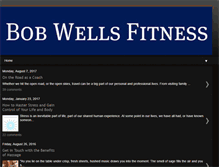 Tablet Screenshot of bobwellsfitness.com